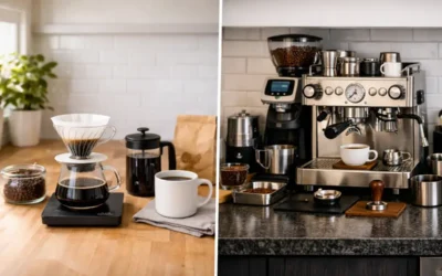 إعداد القهوة الرخيص vs الإعداد الغالي: أيهما يناسبك فعلاً؟