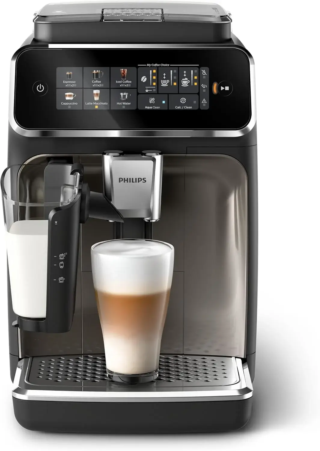 Philips 3300 LatteGo ماكينة قهوة أوتوماتيكية بالكامل للمبتدئين في المنزل